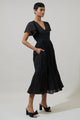 Brigid Blissa Button Midi Dress