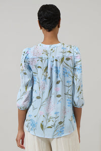 Leida Floral Tiva Long Sleeve Blouse