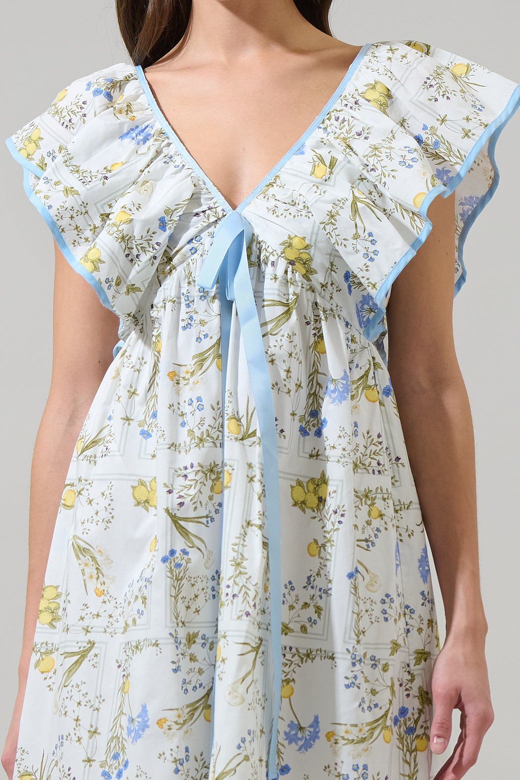 cecily dress in cotton poplin Staud, Cecily cotton poplin minidress, Women, White, US 12, Dresses