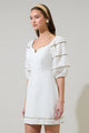 Jenner Puff Sleeve Mini Dress