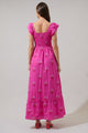 Scarlett Floral Mazy Smocked Maxi Dress