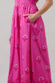 Scarlett Floral Mazy Smocked Maxi Dress