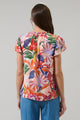 Hatley Floral Hessa Ruffle Blouse
