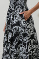 Haylie Floral Palmer Poplin Tiered Maxi Dress