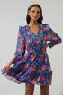 Wendey Floral Idra Ruffle Chiffon Dress