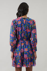 Wendey Floral Idra Ruffle Chiffon Dress