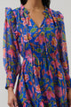 Wendey Floral Idra Ruffle Chiffon Dress
