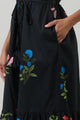 Hester Floral Beth Button Down Midi Dress