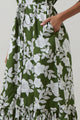 Haizley Floral Alna Button Up Midi Dress