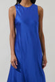 Saisha Satin Midi Dress