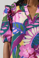 Blain Tropics Paz Poplin Short Sleeve Top