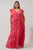 Rania Floral Evianna Flutter Maxi Dress Curve