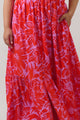 Rania Floral Evianna Flutter Maxi Dress Curve