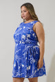 Mims Town Janis Wrap Mini Dress Curve