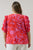 Rania Floral Chancellor Ruched Sleeve Blouse Curve