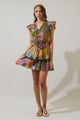 Lilburn Tropics Clifton Tiered Ruffle Dress