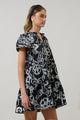 Haylie Floral Empire Tiered Mini Dress
