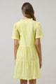 Kara Ruffle Shift Mini Dress