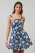 Blakely Jacquard Elvisa Mini Dress