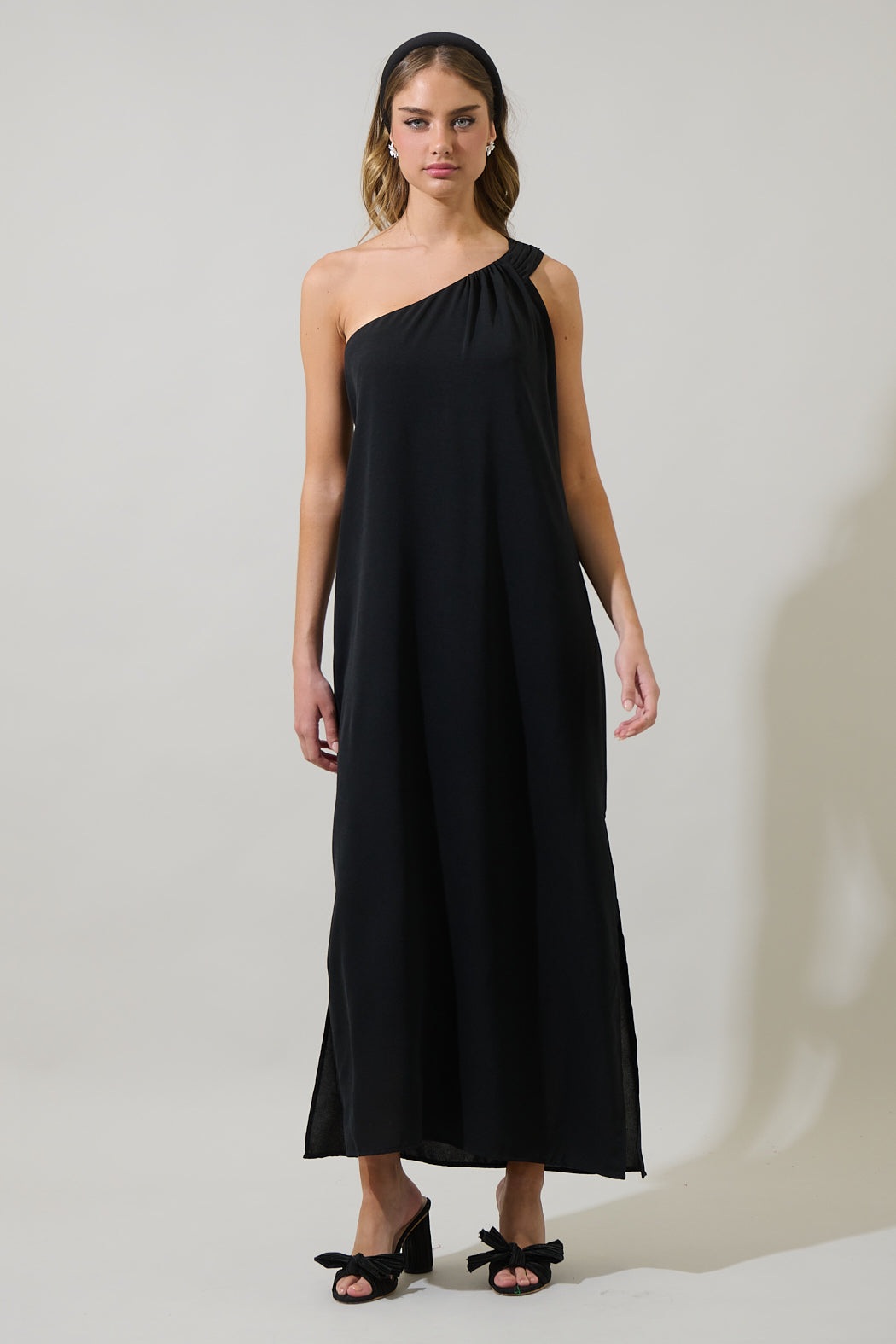 Ariane One Shoulder Maxi Dress Sugarlips Ariane One Shoulder Maxi Dress Sugarlips