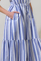 Yinny Stripe Lendra Midi Dress