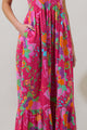 Himera Floral Kells Smocked Maxi Dress
