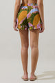 Lilburn Tropics Daniela Ruffle High Waisted Shorts