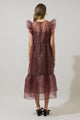 Mey Organza Roice Flutter Midi Dress