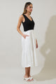 Selina Mix Midi Dress