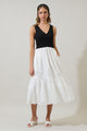 Selina Mix Midi Dress