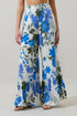 Zurie Floral Tovia Smocked Pants