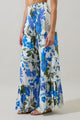 Zurie Floral Tovia Smocked Pants