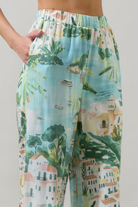 Piti Town Snipy Wide Leg Pants