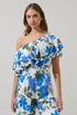 Zurie Floral Talisy Off Shoulder Top