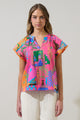 Lanus City Ayla Split Neck Top