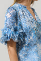 Tierra Floral Endry Ruffle Blouse