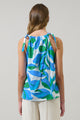 Pansie Floral Marra Sleeveless Top