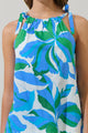 Pansie Floral Marra Sleeveless Top