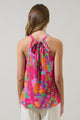 Himera Floral Oran Sleeveless Top