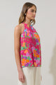 Himera Floral Oran Sleeveless Top