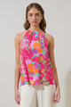 Himera Floral Oran Sleeveless Top