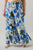 Zurie Floral Tovia Smocked Pants Curve