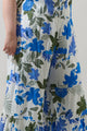 Zurie Floral Tovia Smocked Pants Curve
