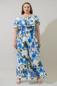 Zurie Floral Talisy Off Shoulder Top Curve