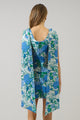 Willa Floral Jacquard Bow Sash Dress
