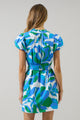 Pansie Floral Orela Shift Mini Dress