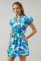 Pansie Floral Orela Shift Mini Dress