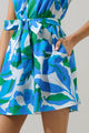 Pansie Floral Orela Shift Mini Dress