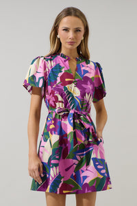 Blain Tropics Ema Shift Mini Dress