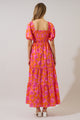 Cala Floral Alycia Smocked Maxi Dress